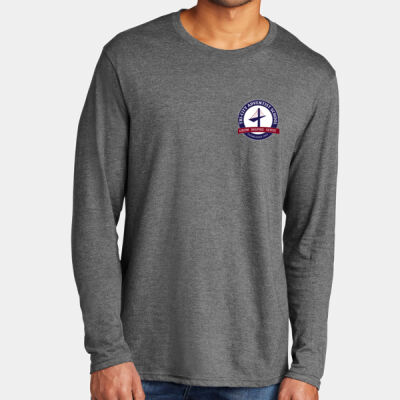 TCAS Long Sleeve Tee, Adult Tri Blend Thumbnail
