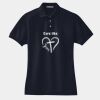 Women's Heavyweight Cotton Pique Polo Thumbnail